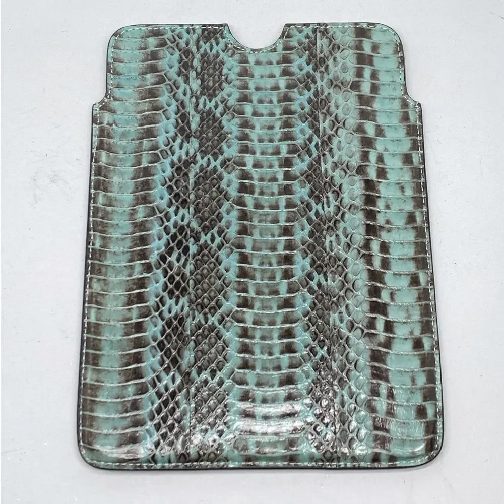 Valentino Garavani Snake Embossed Leather iPad Mini Case
